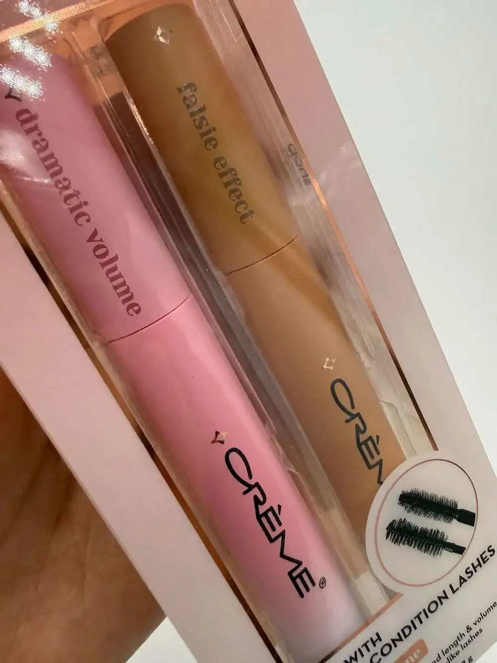 The Crème Shop 3D Mascara Dramatic Duo - Biotin Infused